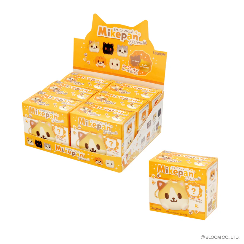 ibloom Mikepan Friends Squishy Blind Box